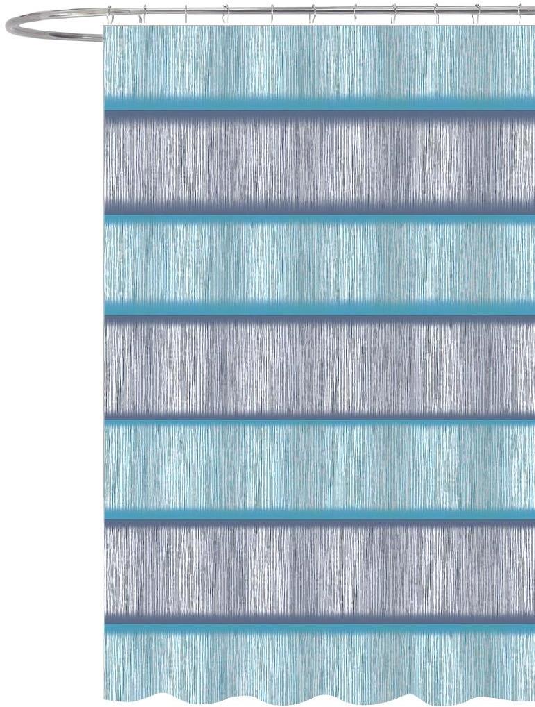 DuraHome Záves kúpeľňový 180 × 180 cm PES, vzorovaný_CY-213689