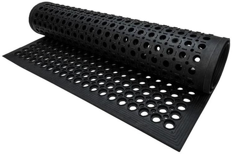 DuraHome rohož gumová Domino s nájazdom 90 × 150 × 13 cm