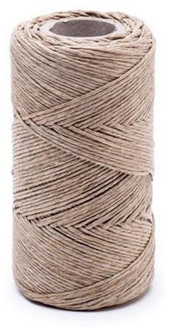 DuraHome motúz ľanový – sivý, lesklý 100 g/120 m