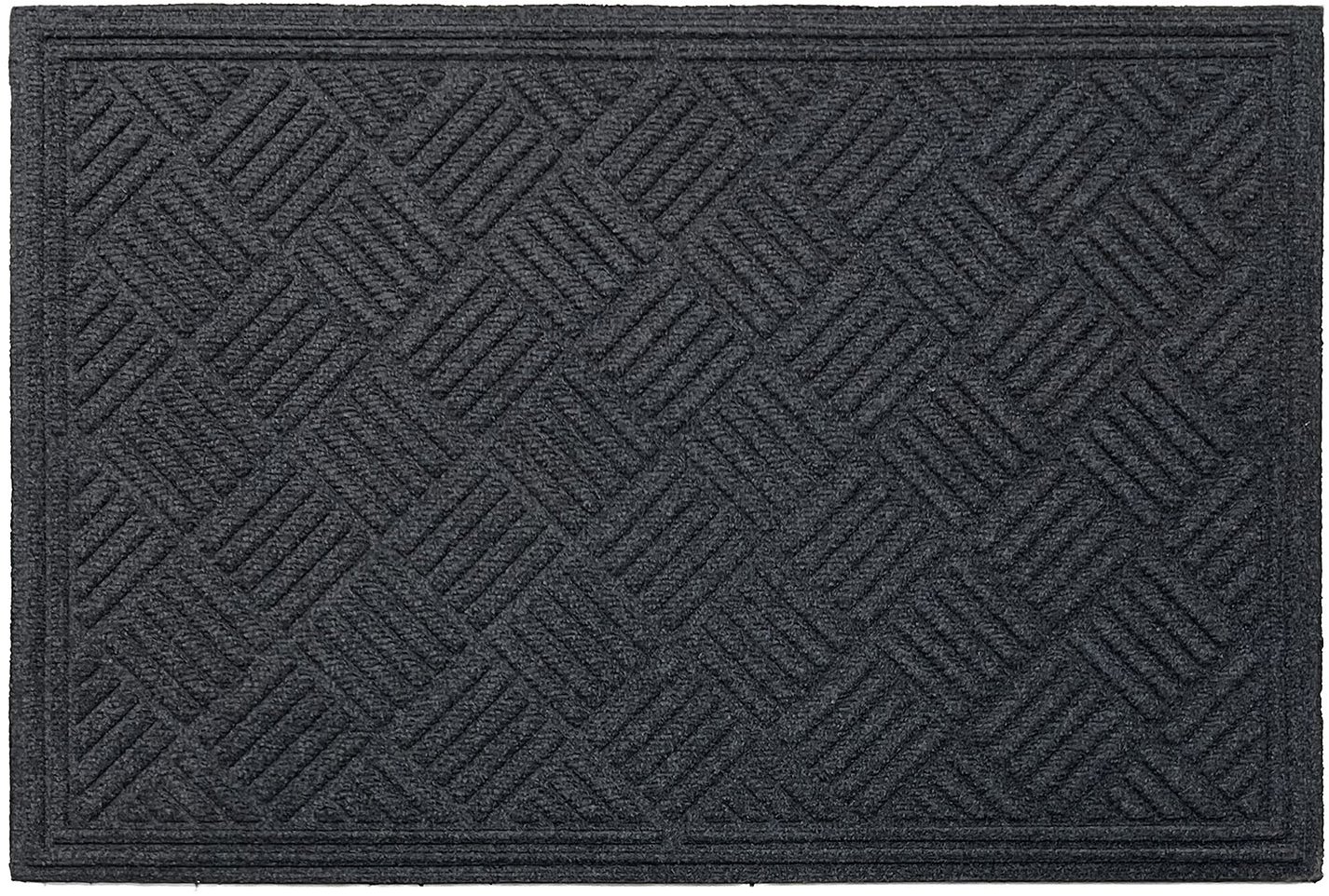 DuraHome Rohož guma & pp, Velvet, 60 × 90 cm, šedá
