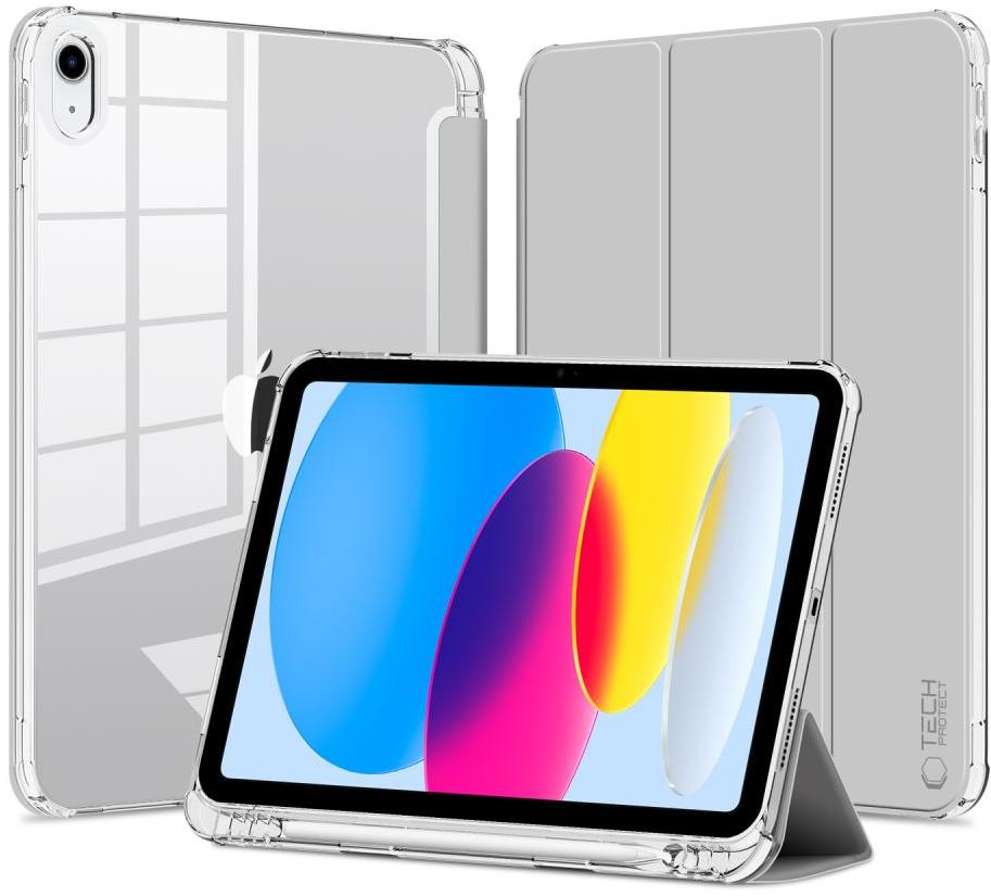 Tech-Protect SC Pen Hybrid puzdro na iPad 10,9" 2022 10-gen/11" 11-gen 2025, sivé
