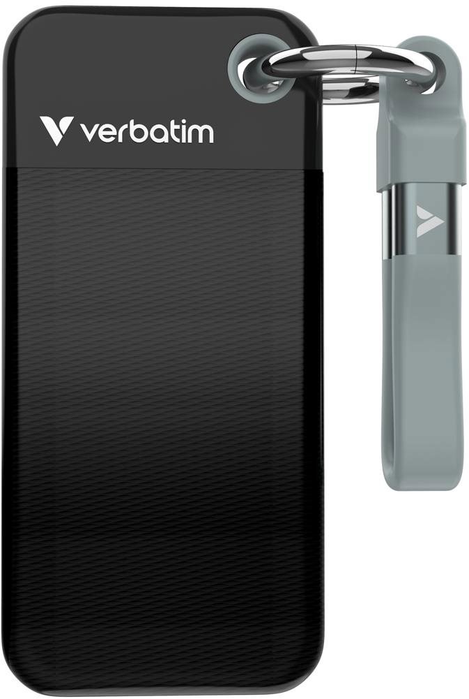 VERBATIM Pocket SSD 128 GB čierna/sivá