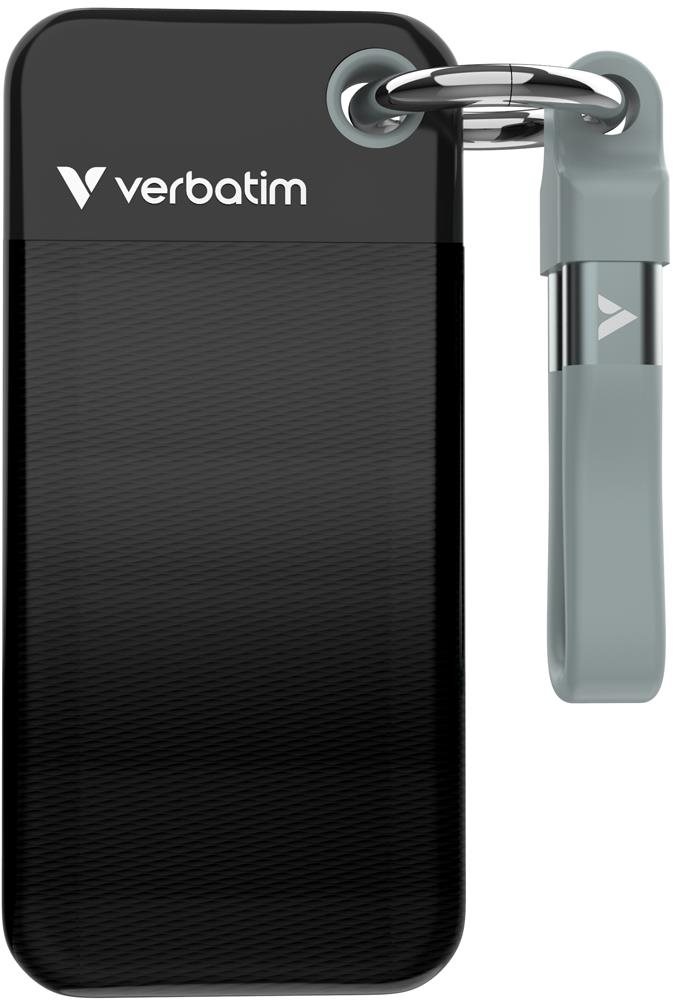 VERBATIM Pocket SSD 256 GB čierna/sivá