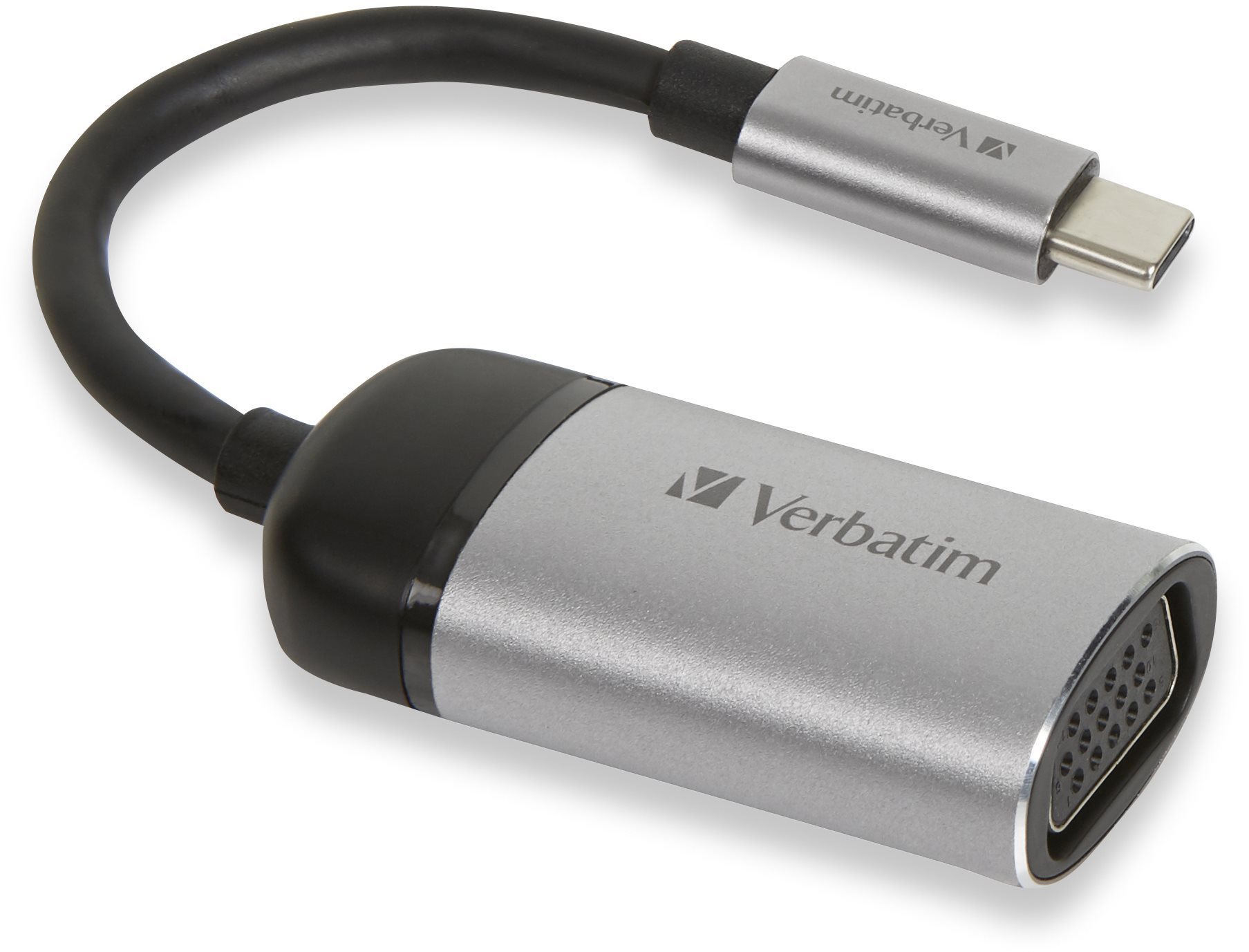 VERBATIM USB-C TO VGA ADAPTÉR – USB 3.1 GEN 1/VGA 10 cm
