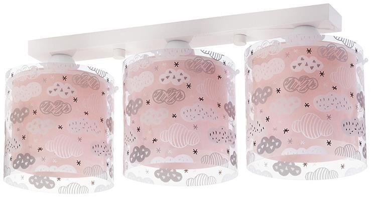 Dalber D-41413S – Detské stropné svietidlo CLOUDS 3× E27/60 W/230 V
