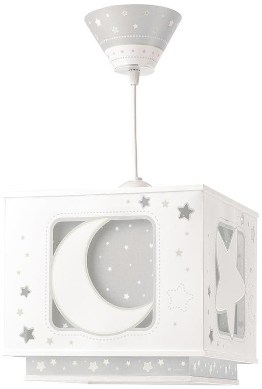 Dalber 63232E – Detský luster MOON LIGHT 1× E27/60 W/230 V