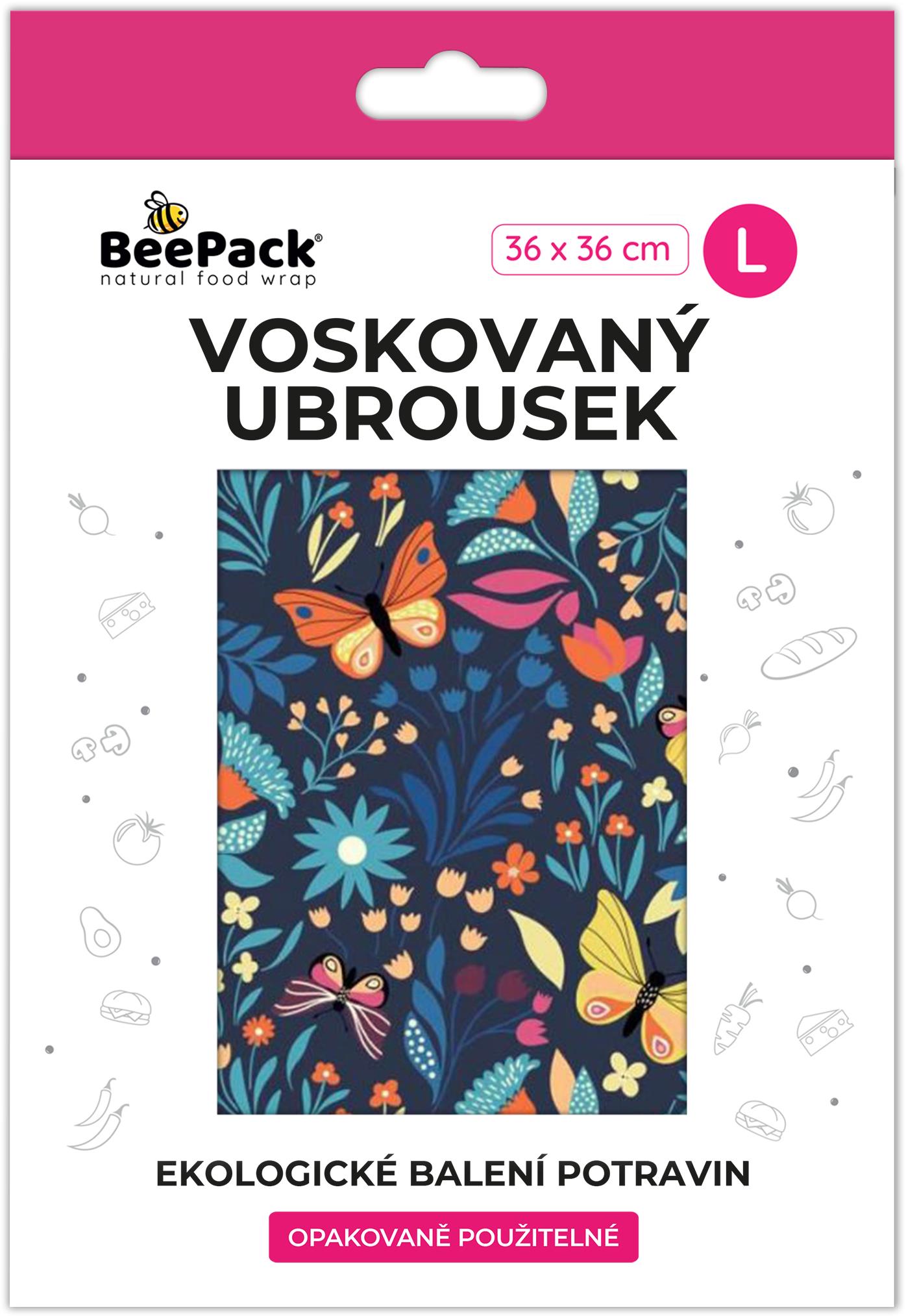 BEEPACK Voskovaný obrúsok Večerný les, L