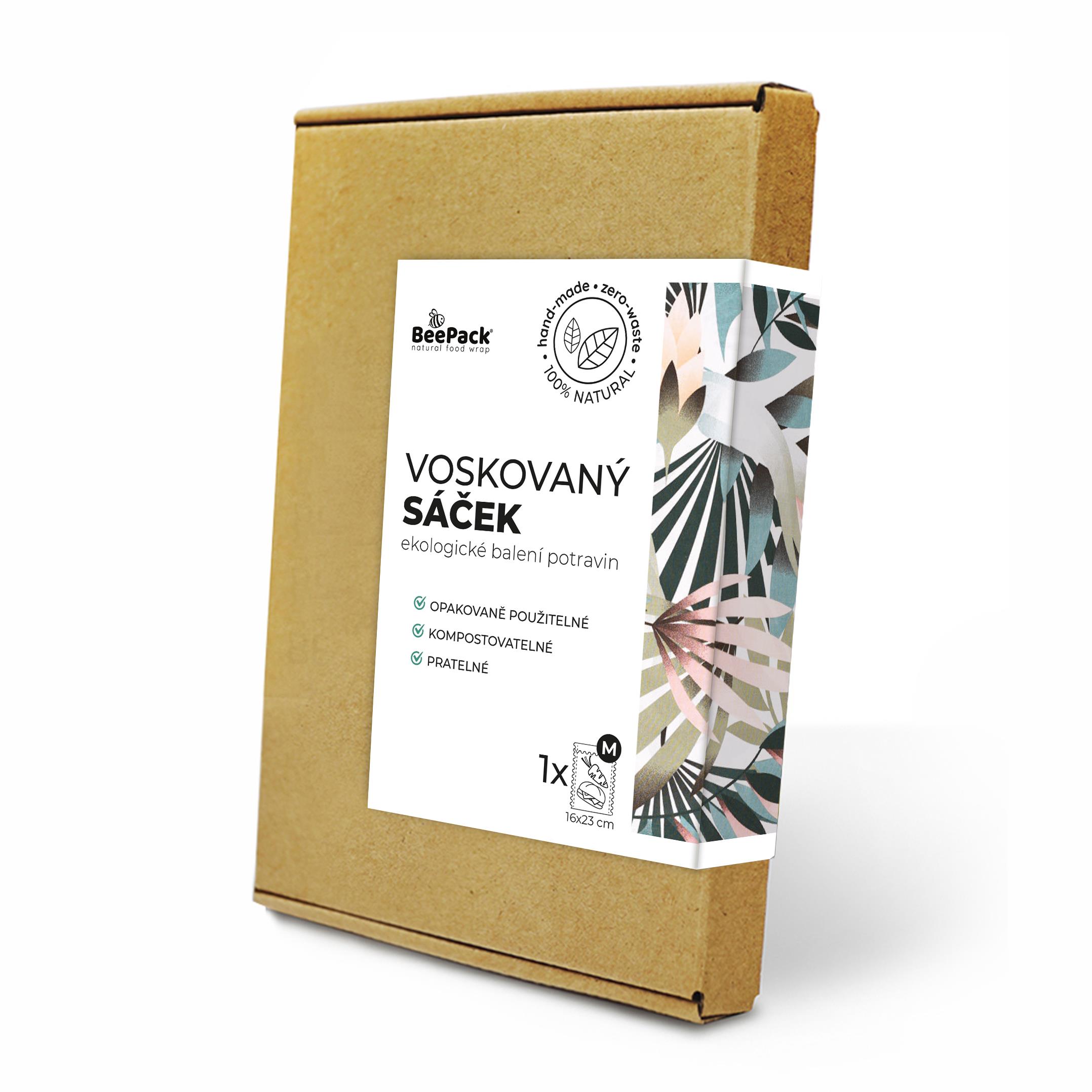 BEEPACK Voskované vrecko Abstrakcia, M