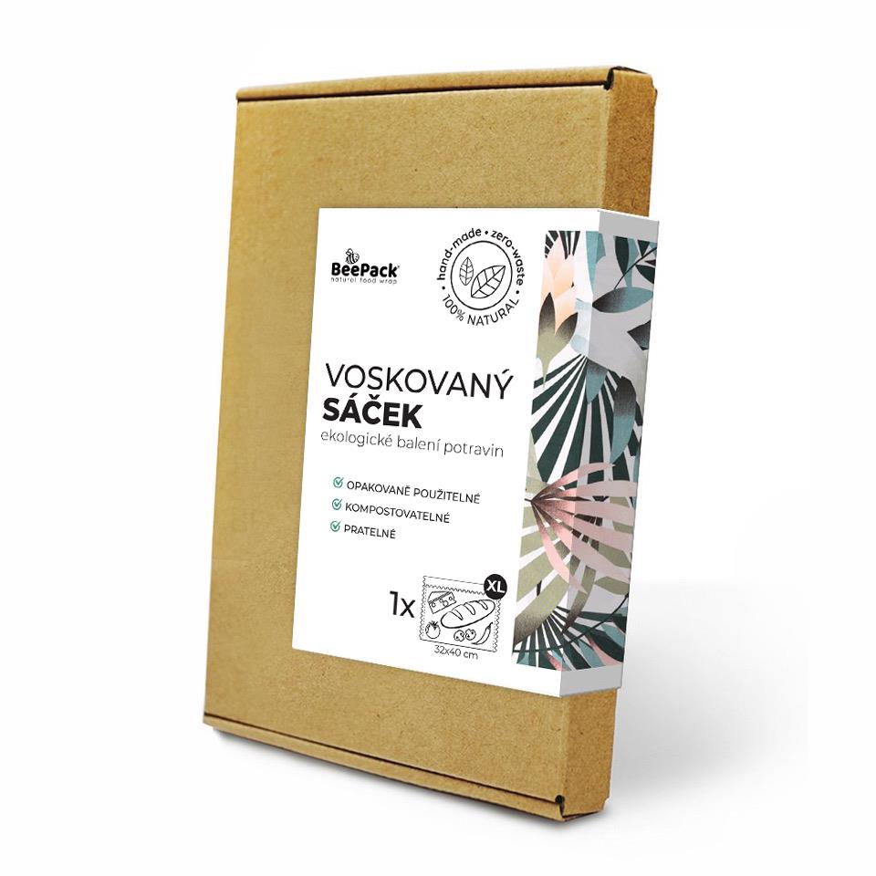 BEEPACK Voskované vrecko Abstrakcia, XL