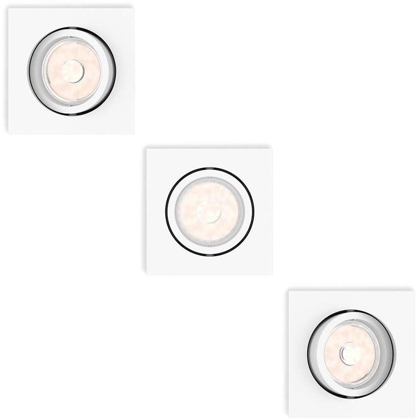 Philips – SADA 3× Podhľadové svietidlo 3× GU10/5,5 W/230 V
