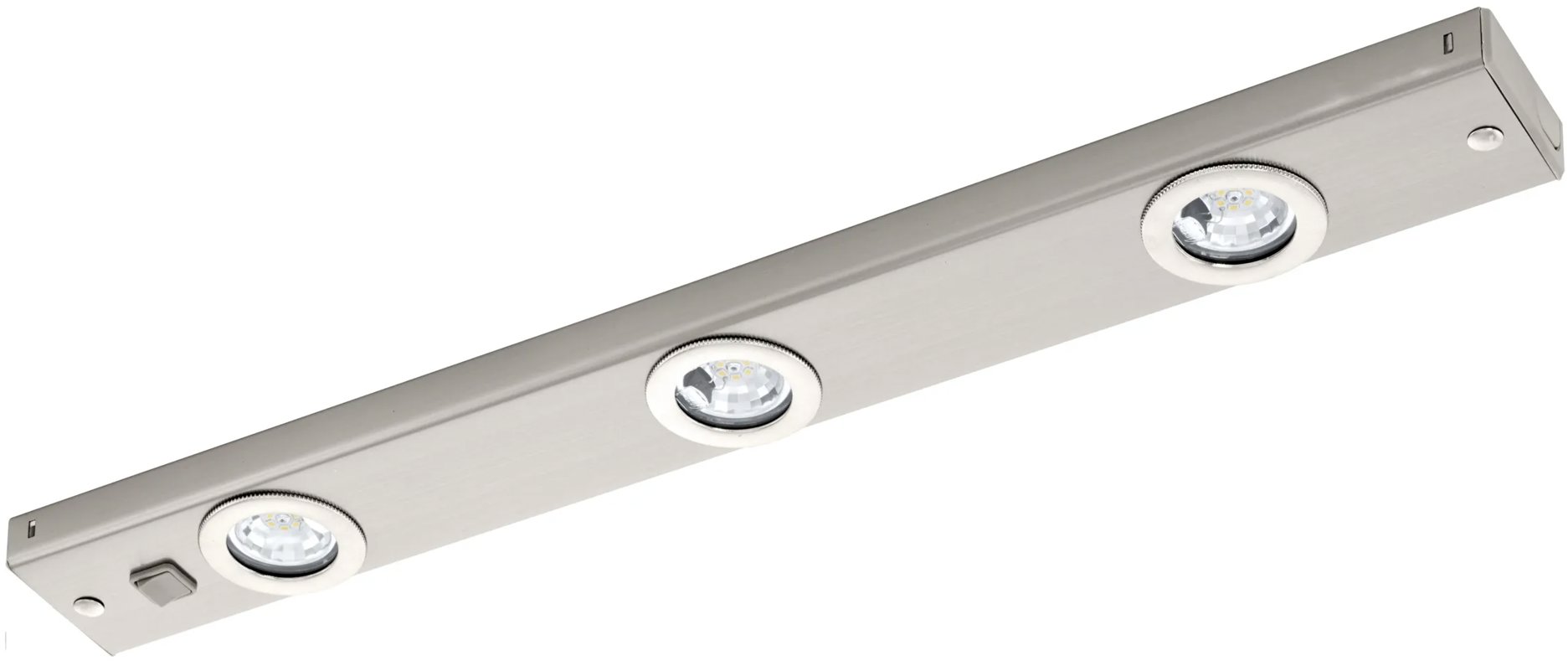Eglo KOB LED LED 3 × 2,3 W, matný nikel