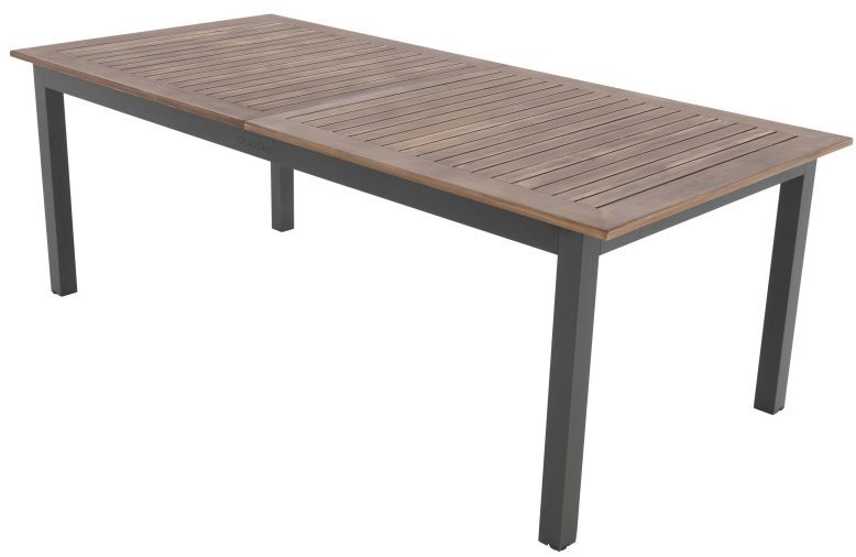 DOPPLER Stôl záhradný, rozkladací EXPERT WOOD Plus 150/210 × 90 × 75,5 cm