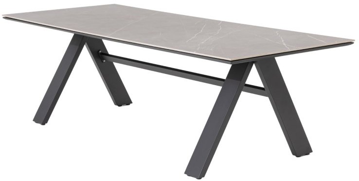 DOPPLER Záhradný stôl, hliníkový NOVA 240 × 100 × 73,5 cm