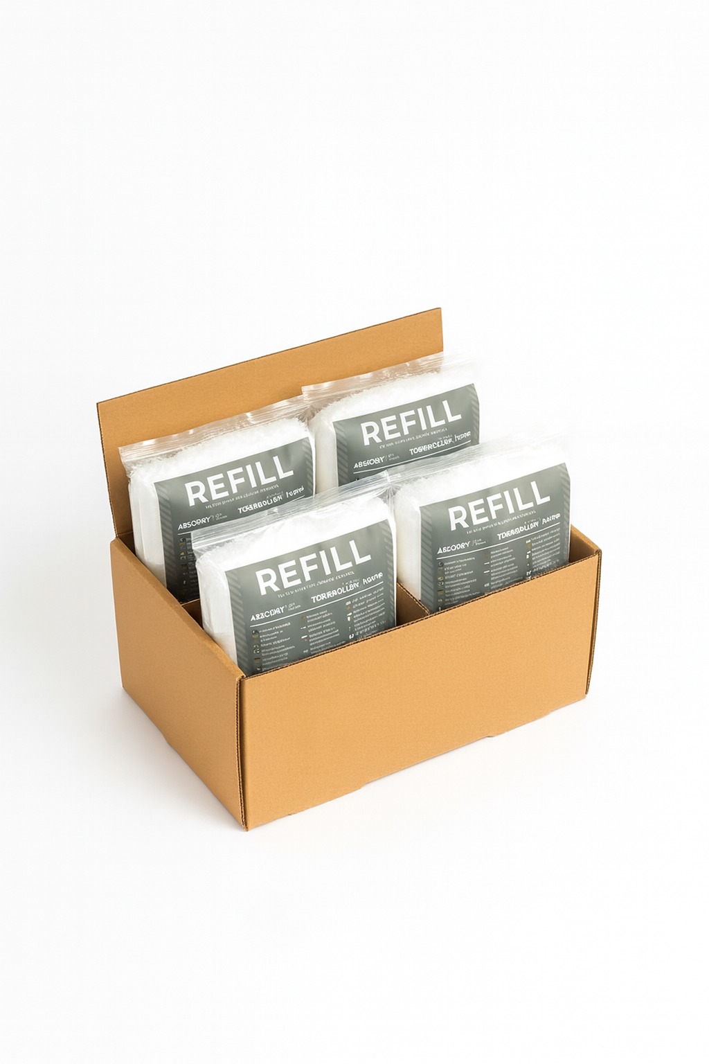 Absodry by Torrbollen náhradné vrecká pre Absodry Duo Family Bag 3, 4× 300 g