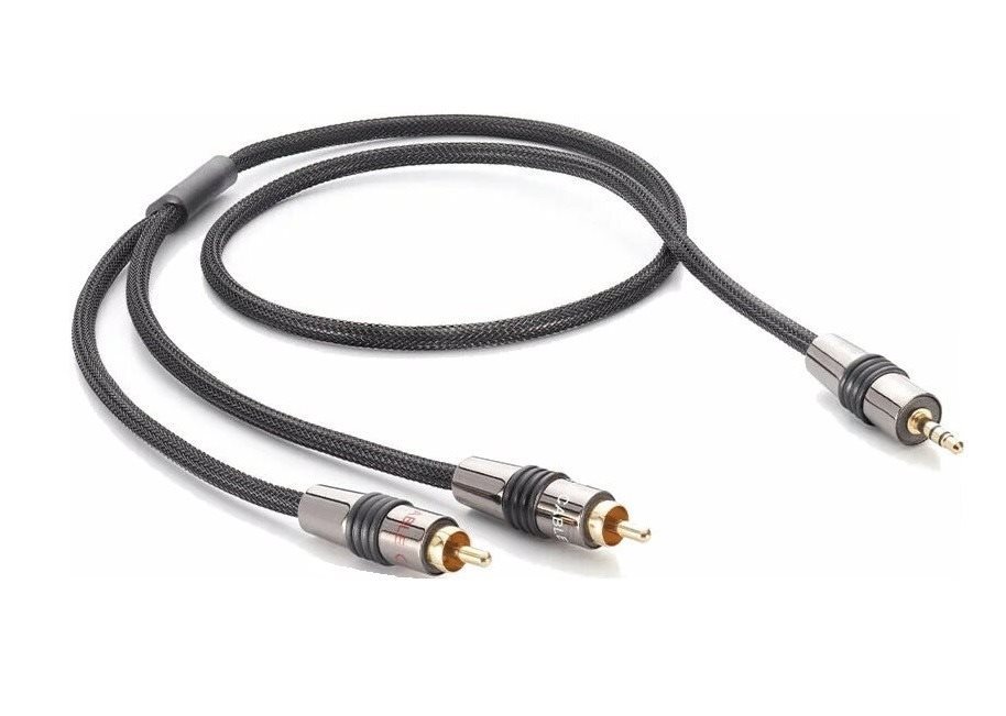 Eagle Cable Deluxe II 3,5 mm Jack Male to 2× RCA Male kábel 0,8 m