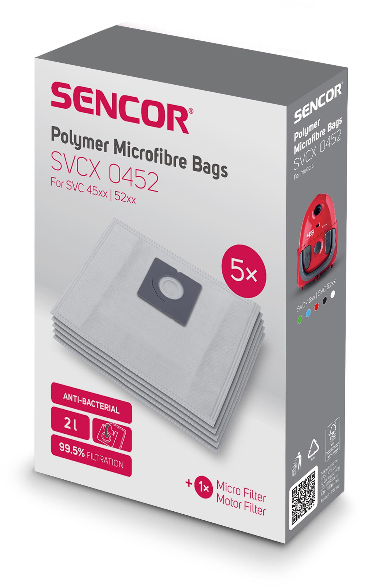 SENCOR SVCX 0452 SÁČKY SVC 45/52 (5ks)