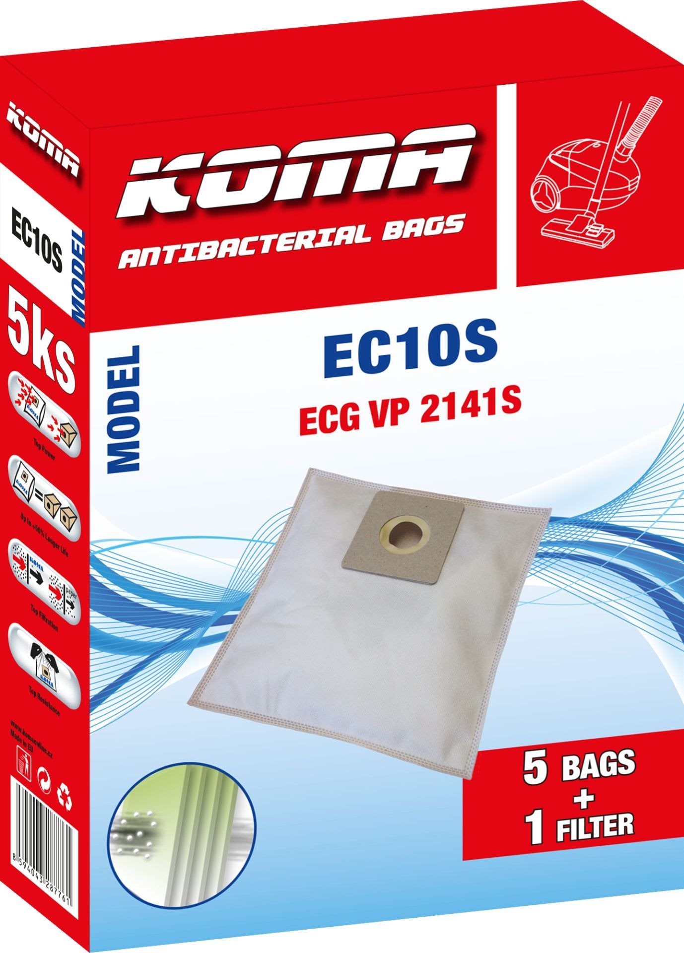 ECG VP 2141S Koma