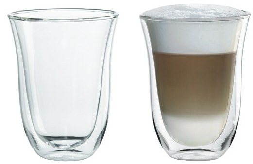 De'Longhi Súprava pohárov 2 ks Latte macchiato