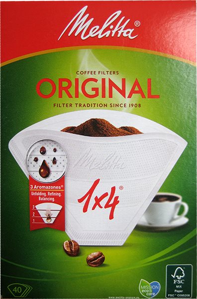 Melitta filtre Originál 1× 4/40