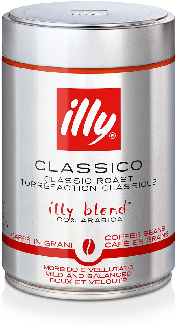 Zrnková káva illy 250 g CLASSICO