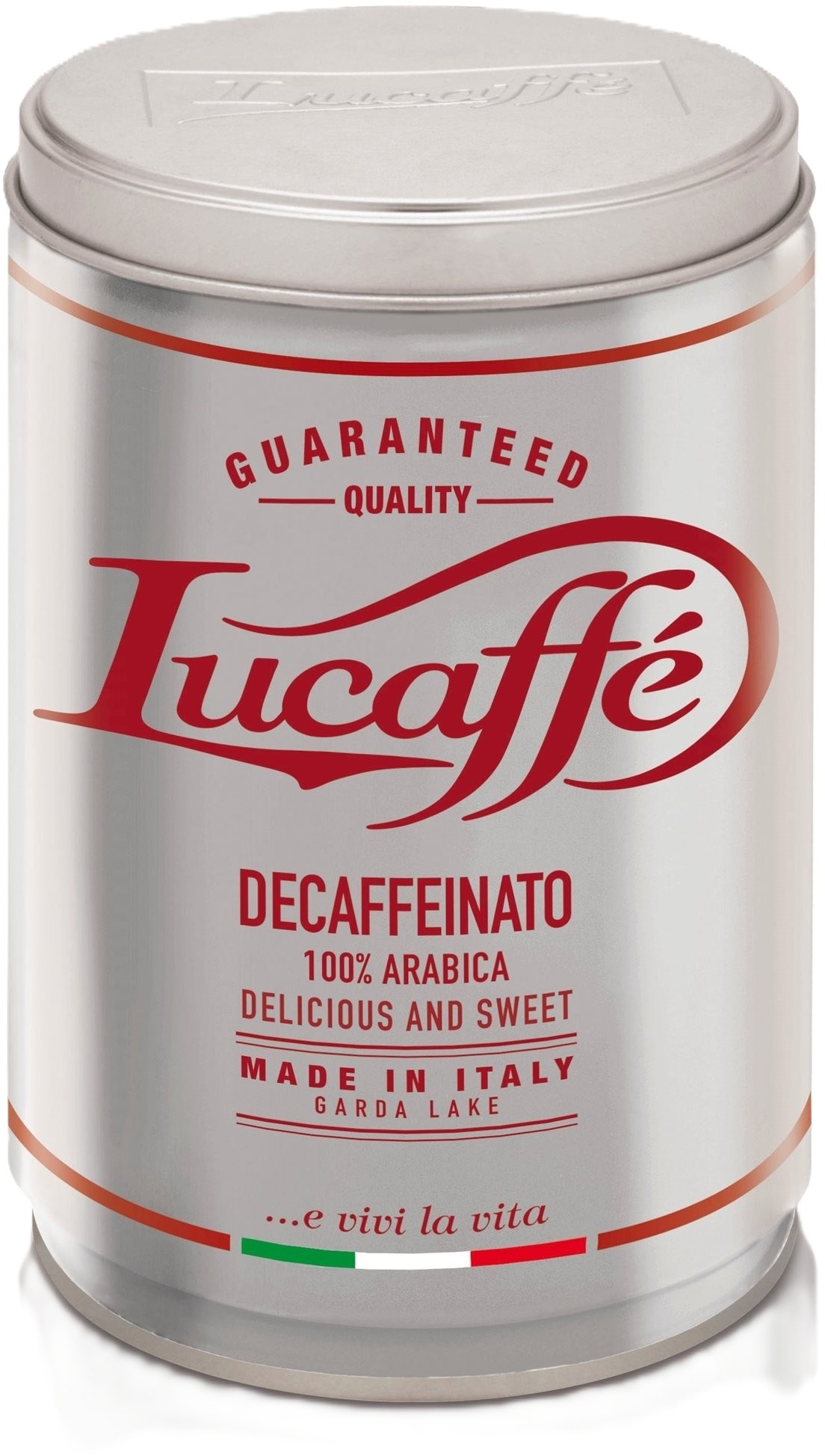 Lucaffé Decaffeinato, zrnková, 250 g