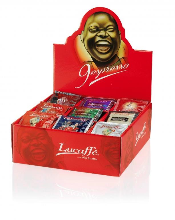 Lucaffé Gourment box, E.S.E pody, 81 ks