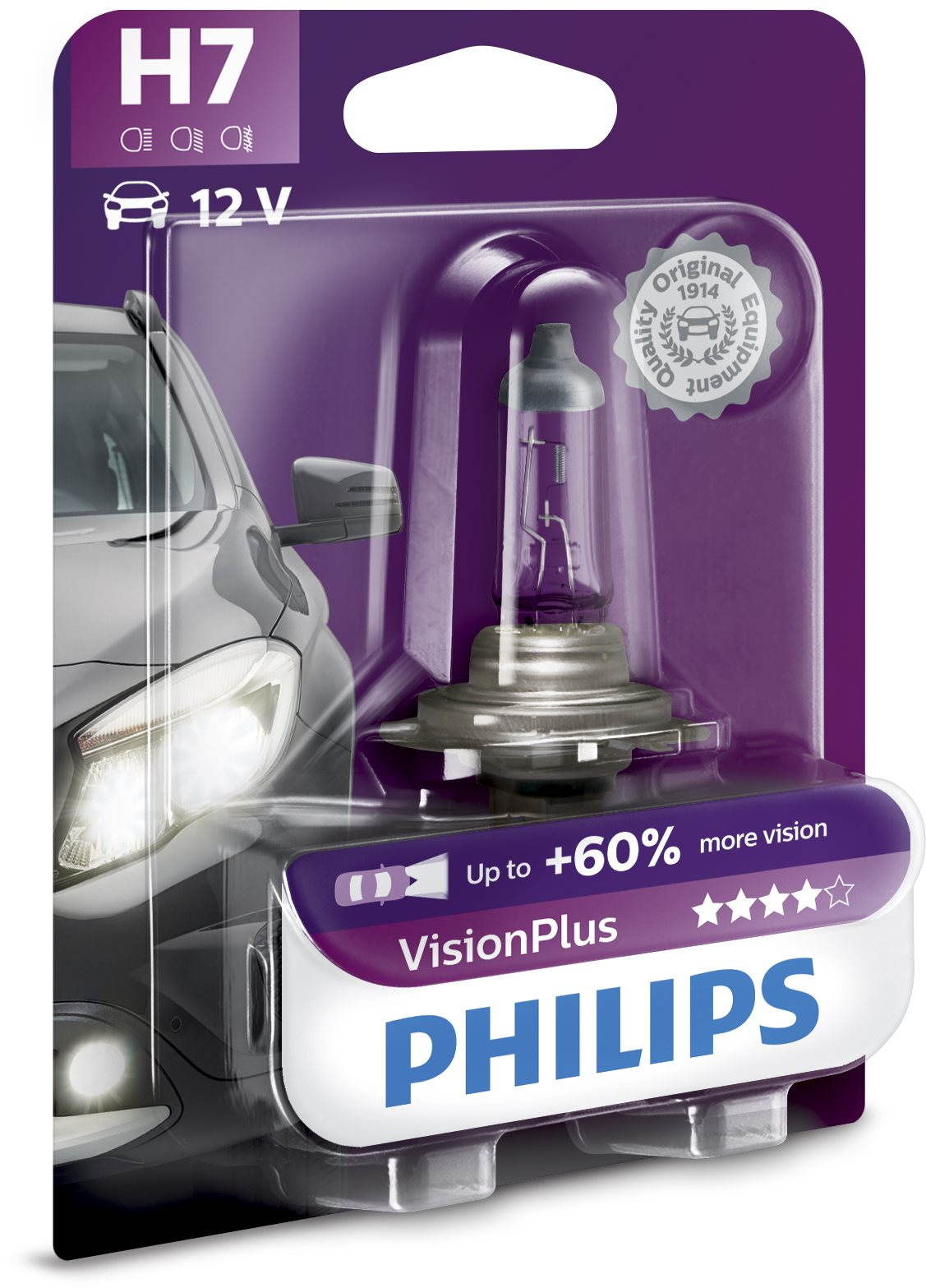 PHILIPS H7 VisionPlus 1 ks