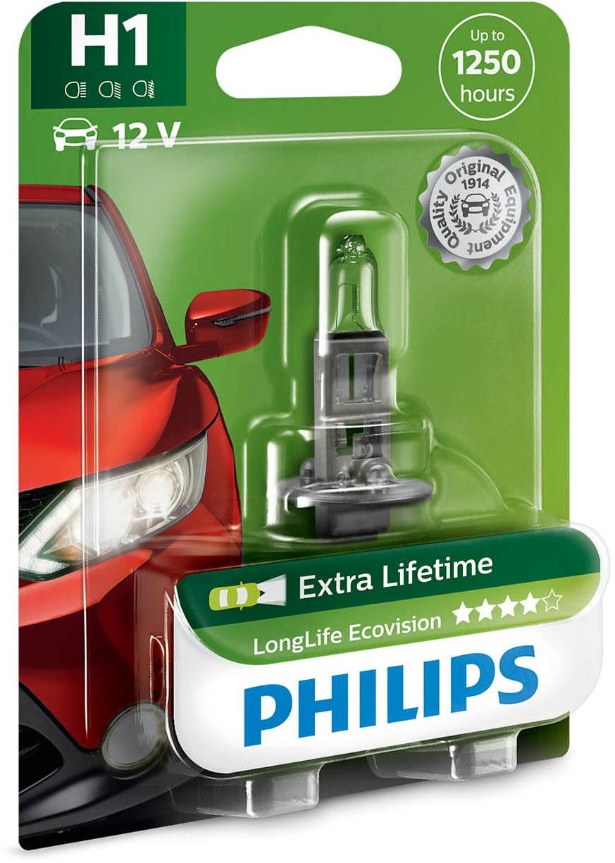 PHILIPS H1 LongLife EcoVision