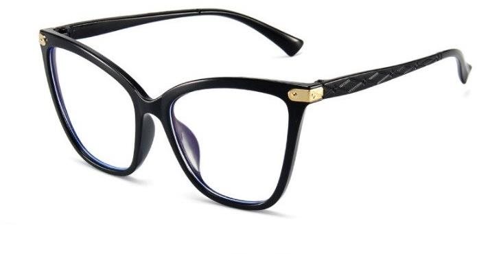 eCa OK274 Nedioptrické fashion okuliare čierne