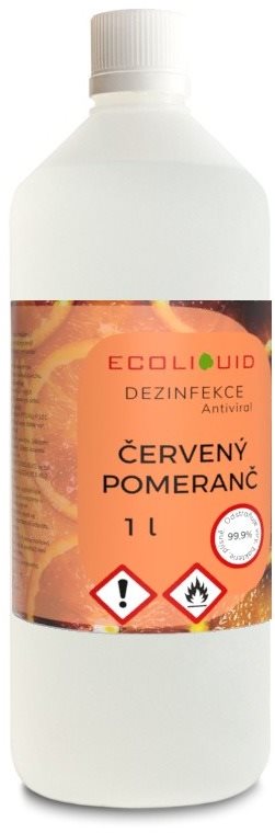 ANTIVIRAL dezinfekcia na ruky Červený pomaranč 1 l náhradná náplň