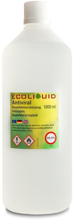 ANTIVIRAL dezinfekcia na ruky Pomaranč & klinček 1 l náhradná náplň