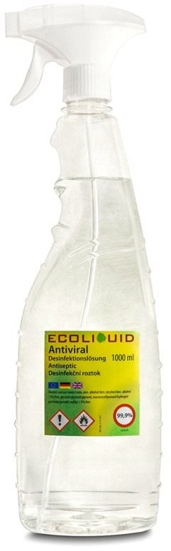ANTIVIRAL dezinfekcia na ruky 1 l sprej