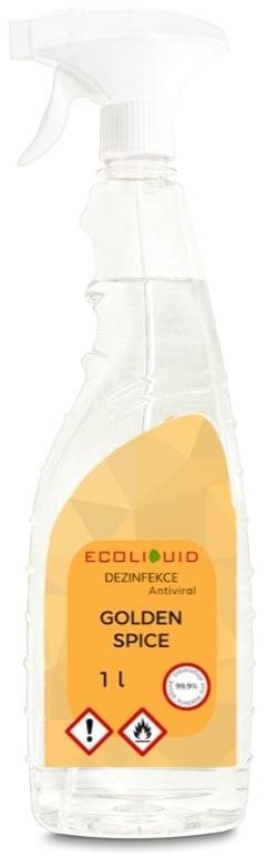 ANTIVIRAL dezinfekcia na ruky Golden Spice 1 l sprej