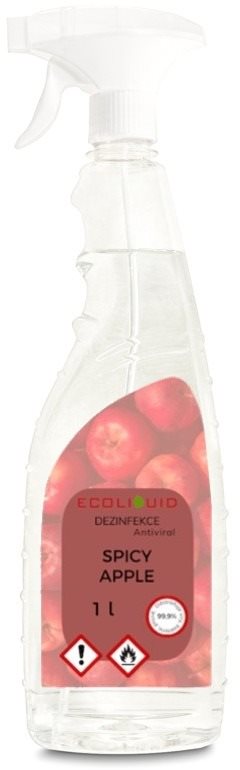 ANTIVIRAL dezinfekcia na ruky Spicy Apple 1 l sprej