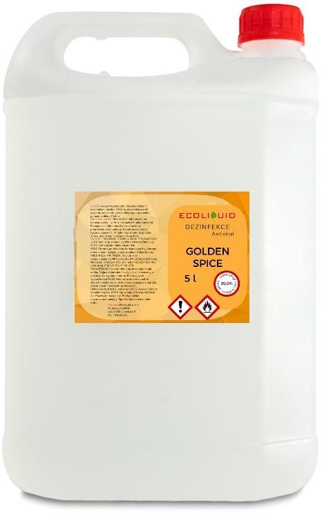 ANTIVIRAL dezinfekcia na ruky Golden Spice 5 l kanister