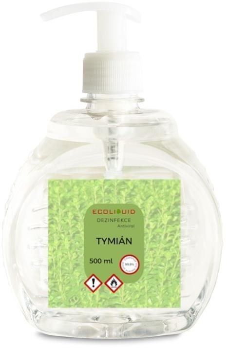ANTIVIRAL dezinfekcia na ruky Tymian 500 ml pumpička