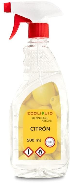 ANTIVIRAL dezinfekcia na ruky Citrón 500 ml sprej