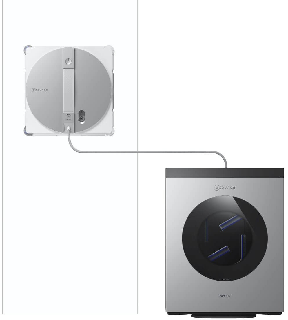 ECOVACS WINBOT W3 Omni Silver