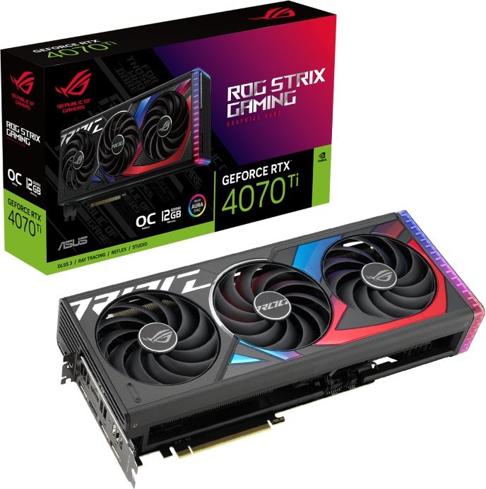 ASUS ROG STRIX GeForce RTX 4070 Ti O12G