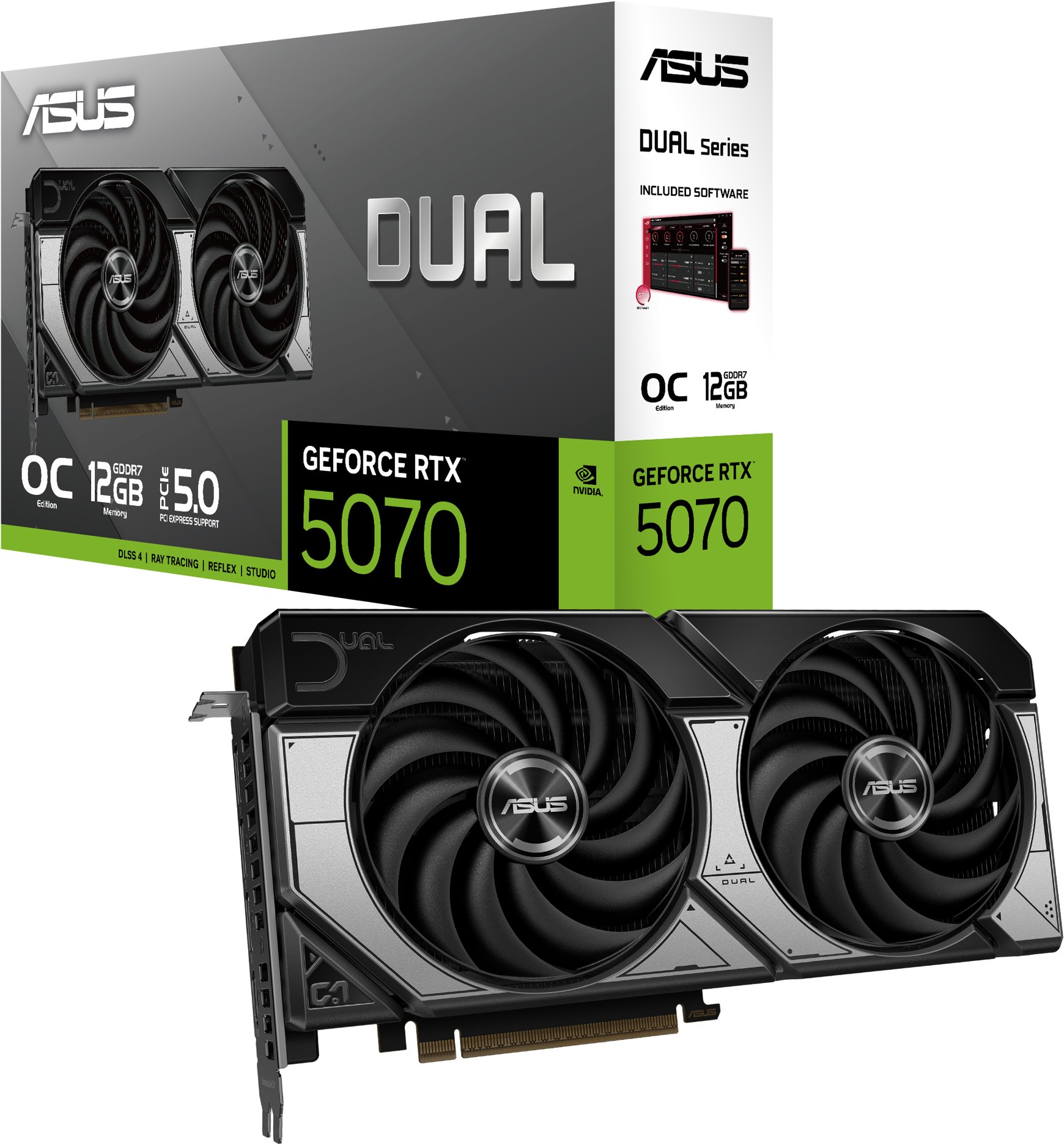 ASUS DUAL GeForce RTX 5070 12G OC