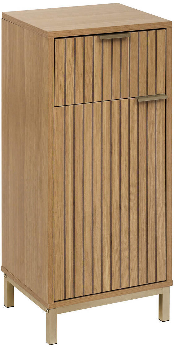 5five Nízká koupelnová skříňka Tasso, 33 × 28 × 80 cm