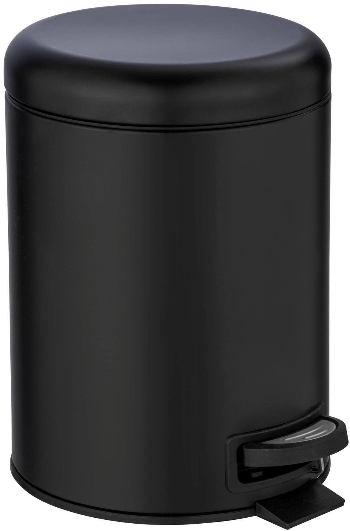 Wenko Odpadkový koš leman, černý, kovový, 5 l