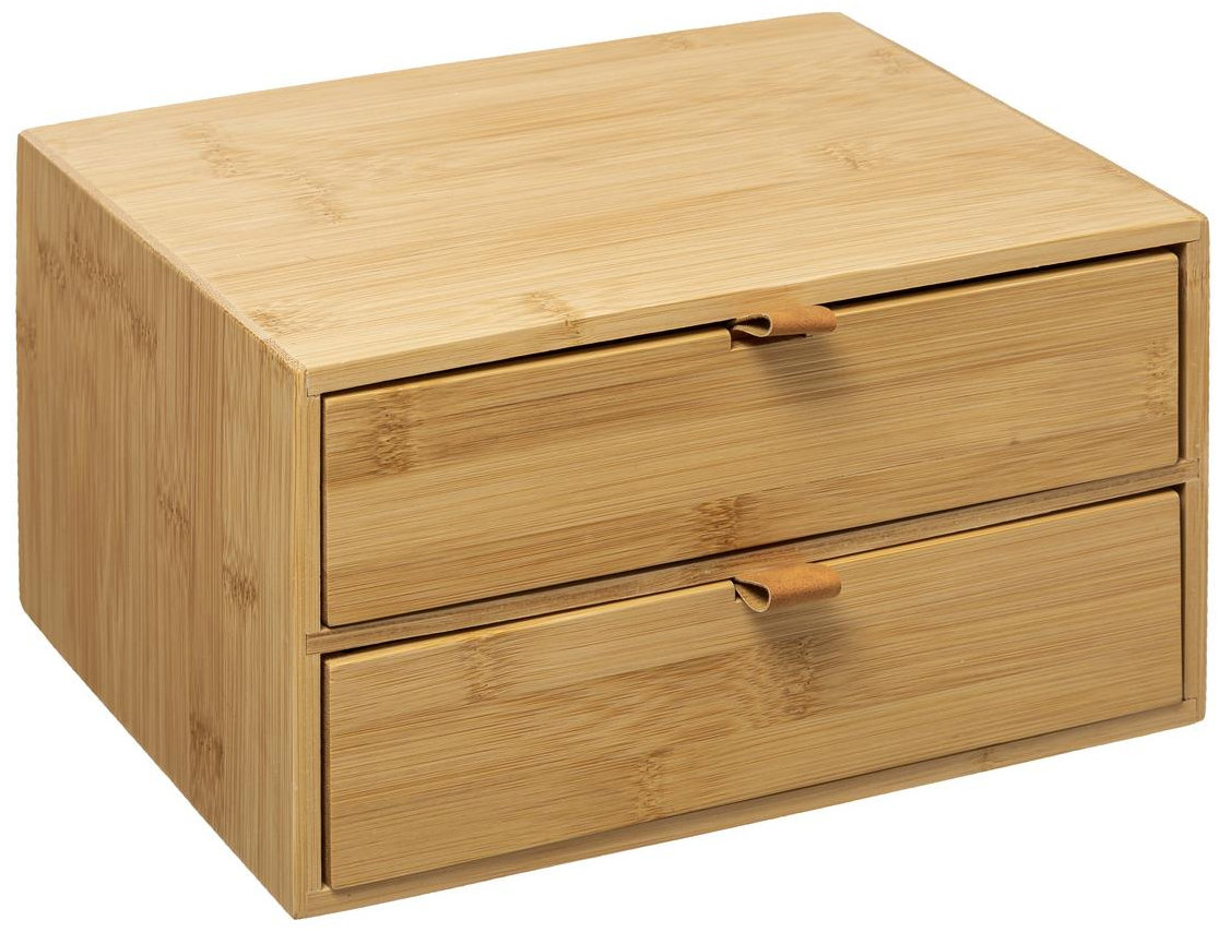 5five Simply Smart Úložný box se zásuvkami, bambusový