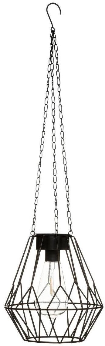 Atmosphera Solárna záhradný lampáš Flave, výška 60 cm, závesný