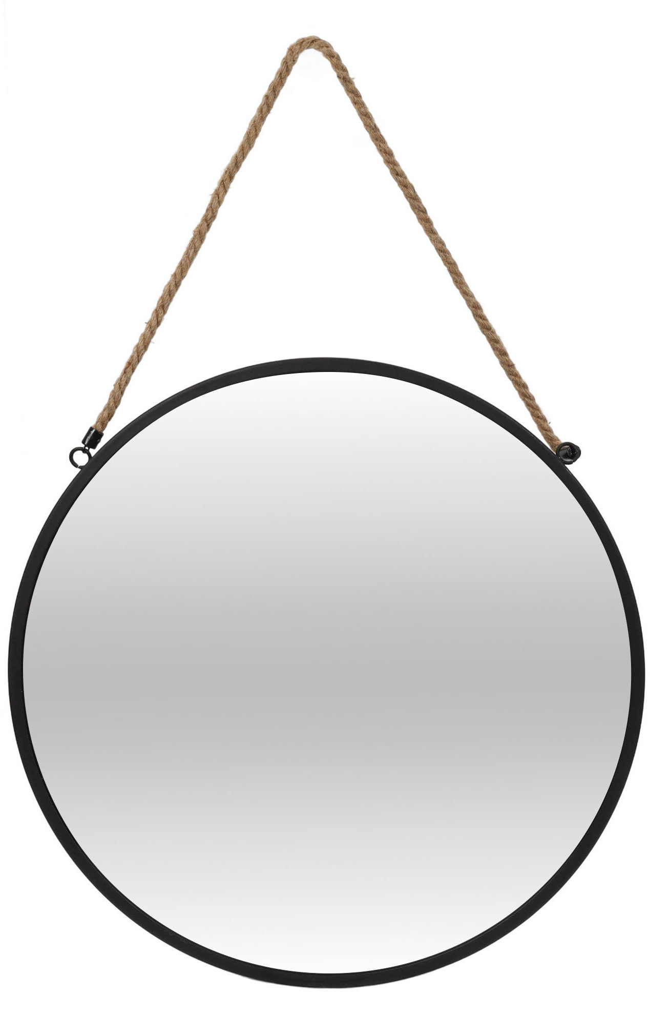 STILOVO Okrúhle zrkadlo TINDRA, priemer 50 cm