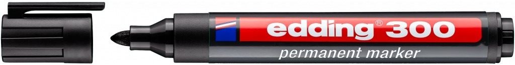 EDDING 300 permanentný, čierny