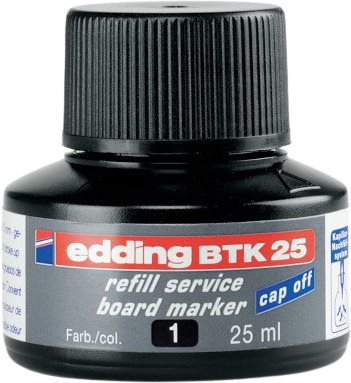EDDING BTK25 atrament na biele tabule, čierny