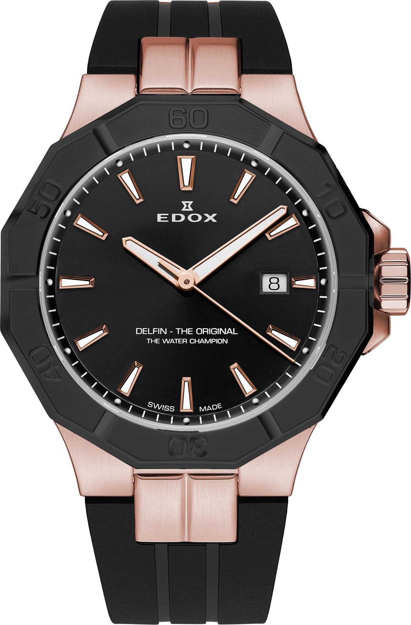 Edox Delfin Date 53021 37RNCA NIR