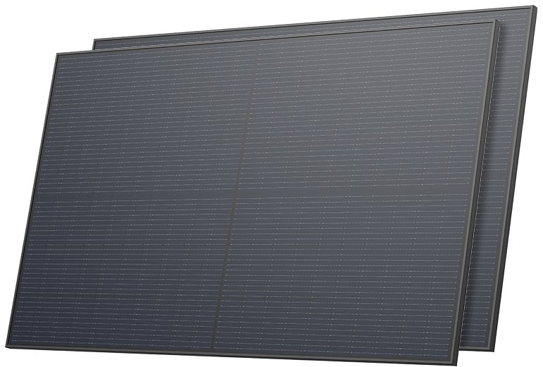 EcoFlow súprava dvoch 450 W rigidných solárnych panelov