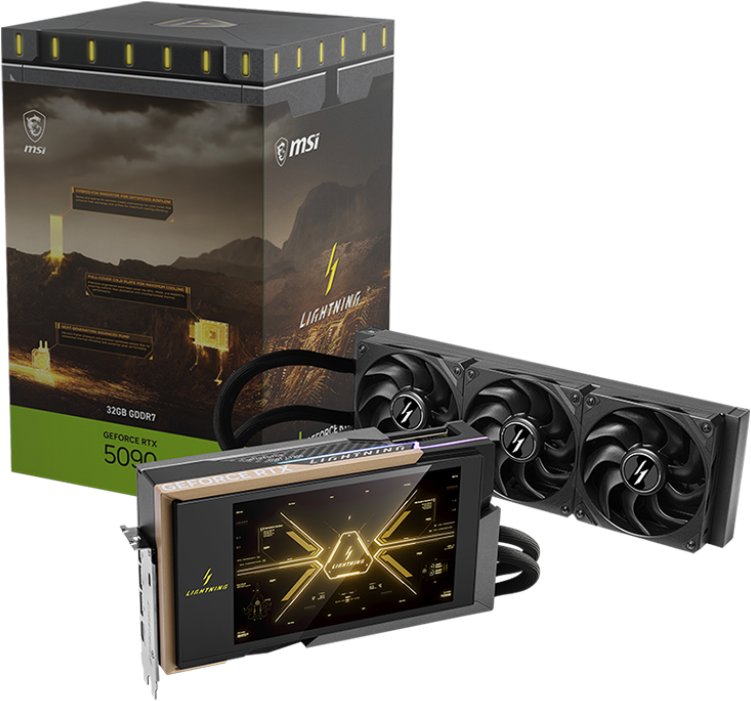 MSI GeForce RTX 5090 32G LIGHTNING Z